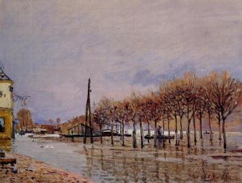 Alfred Sisley : Flood at Port-Marly III
